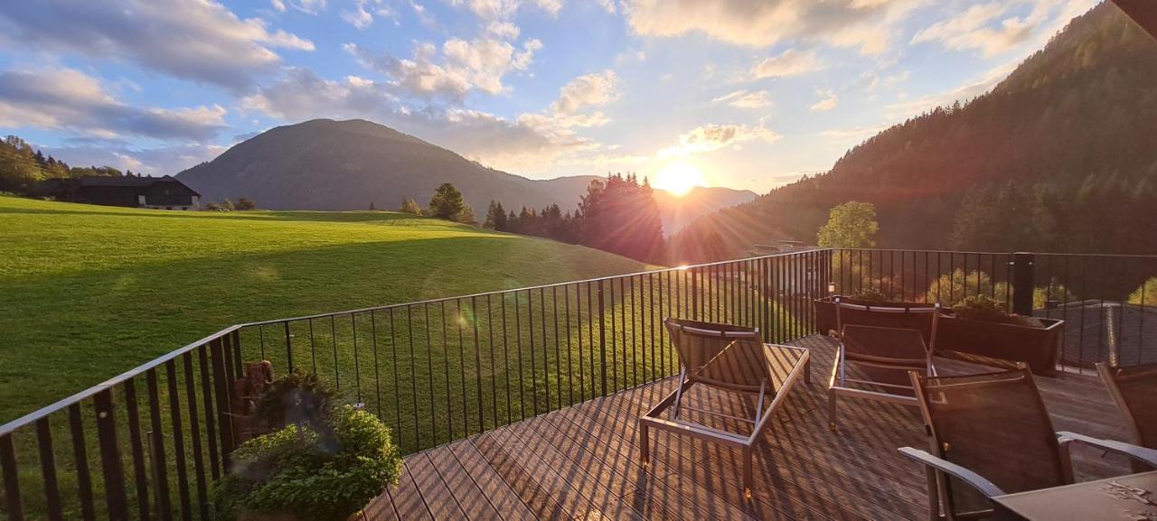 Penthouse Skyview Im Natur-Erlebnispark Bad Kleinkirchheim Patergassen Kültér fotó