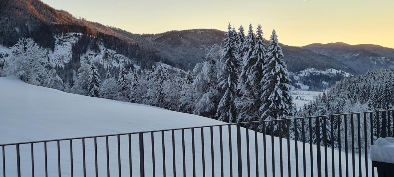 Penthouse Skyview Im Natur-Erlebnispark Bad Kleinkirchheim Patergassen Kültér fotó